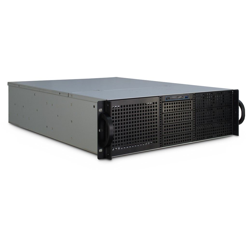 19 Zoll 3HE Servergehäuse IPC 3U-30240 (40cm), o.PSU