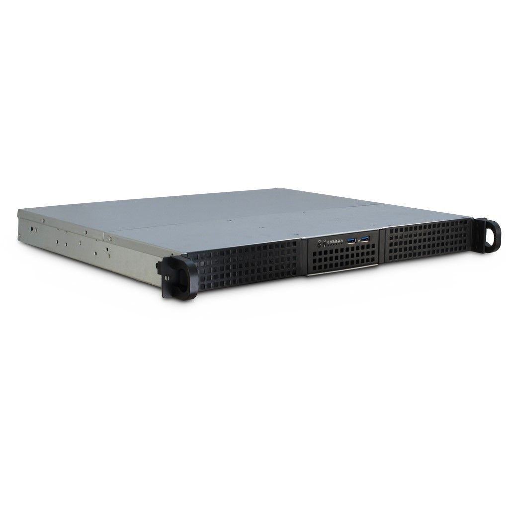 19 Zoll 1HE Servergehäuse IPC 1U-10240 (40cm), o.PSU