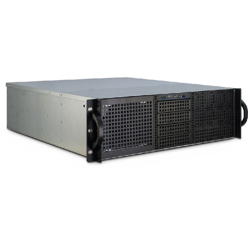 19 Zoll 3HE Servergehäuse IPC 3U-30248 (48cm), o.PSU