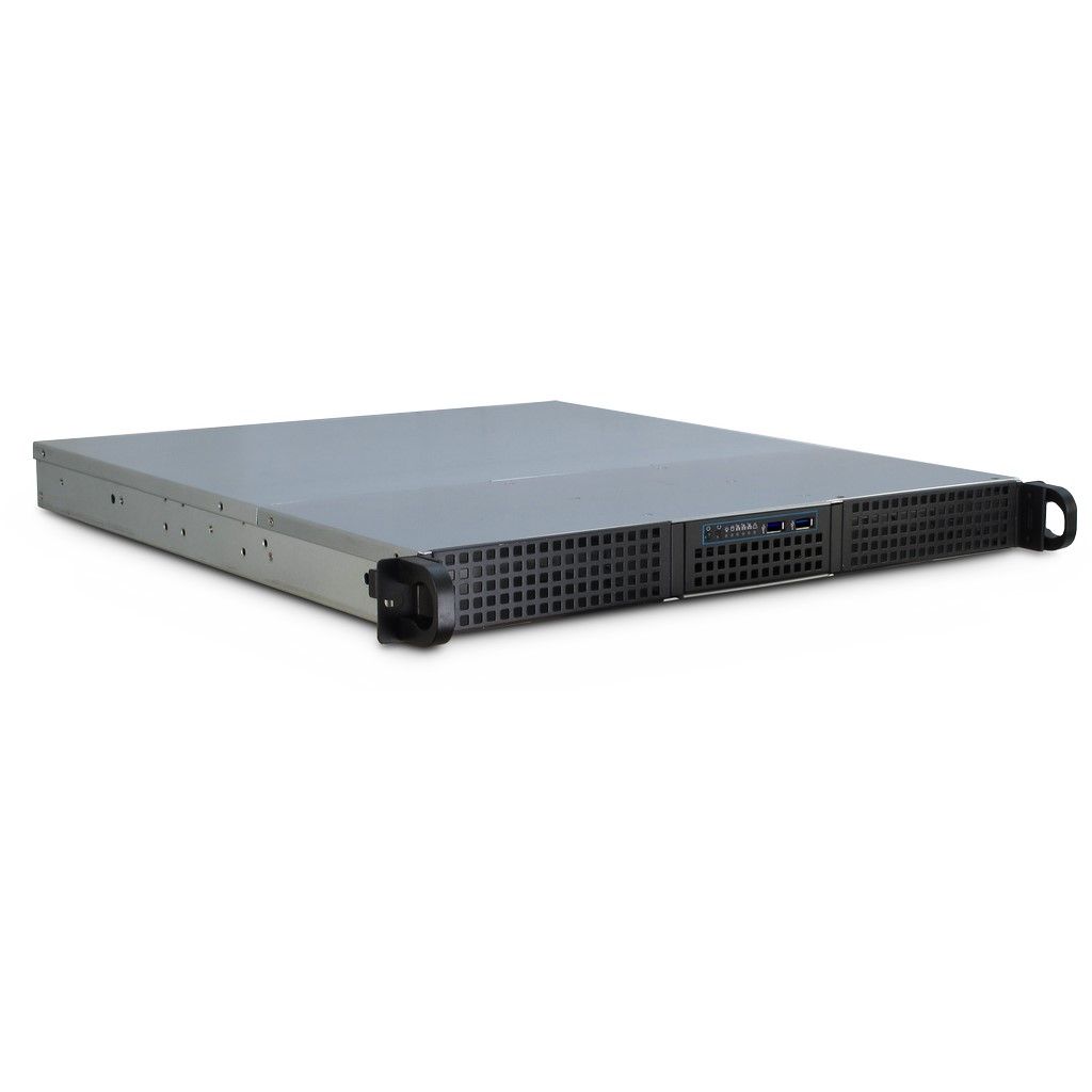 19 Zoll 1HE Servergehäuse IPC 1U-10248 (48cm), o.PSU