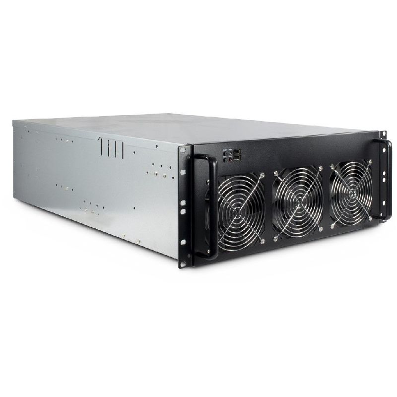 19 Zoll 4HE Servergehäuse IPC 4W2 Mining