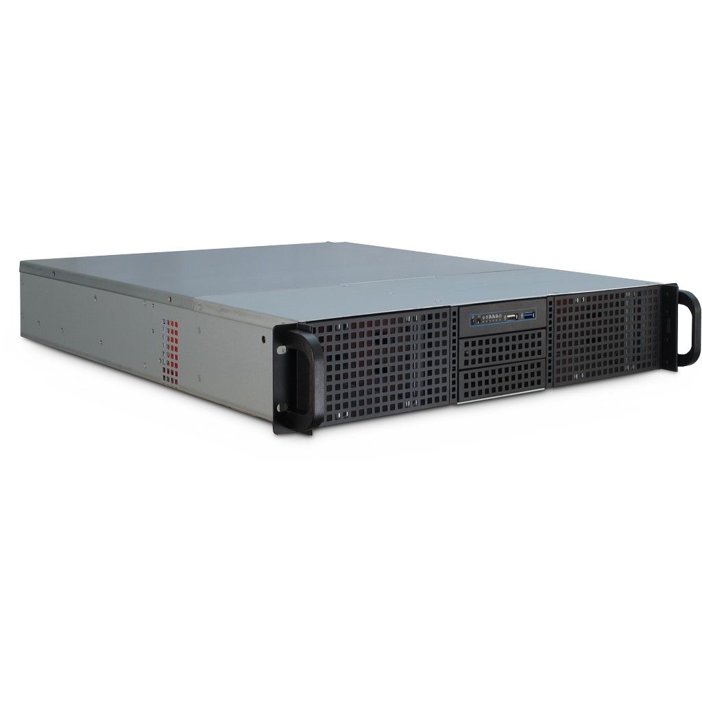 19 Zoll 2HE Servergehäuse IPC 2U-20255 (58cm), o.PSU