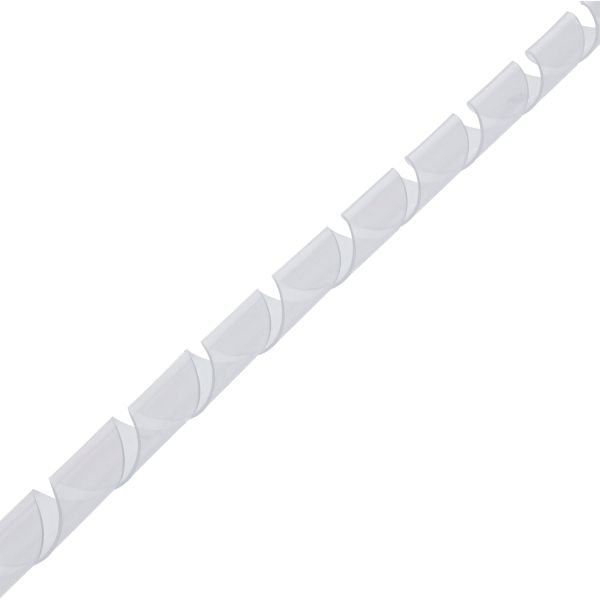 InLine® Spiralband Kabelschlauch 10m, weiß, 10mm