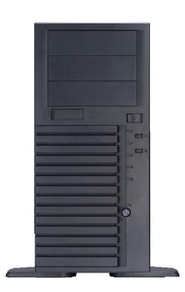 19 Zoll 1HE Servergehäuse Chenbro Servergehäuse SR10569 - Für Standardnetzteil PSII oder redundante