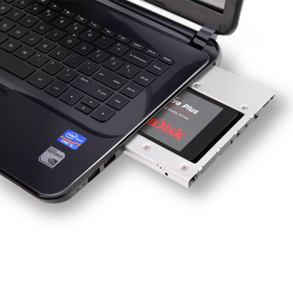 SATA HDD / SSD Caddy für Laptop und Notebook