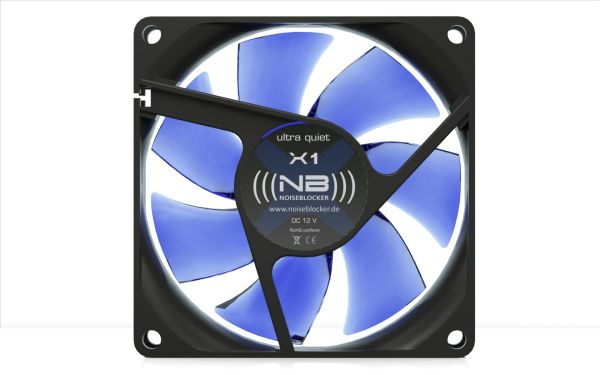 Noiseblocker Ultra Silent Fan 80x80x25 S1 Rev.2.0