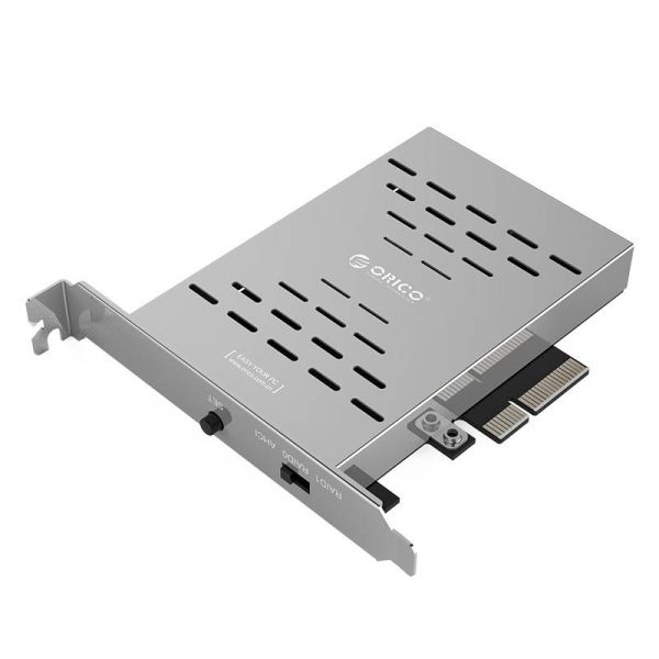 Dual M.2 SSD PCIe-Erweiterungskarte - RAID0 / RAID1 / AHCI